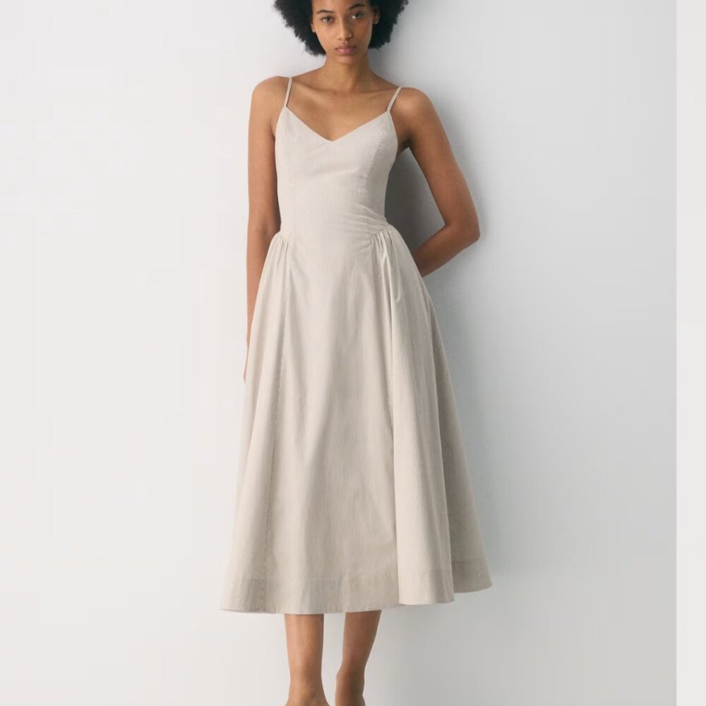 Aritzia technique linen dress